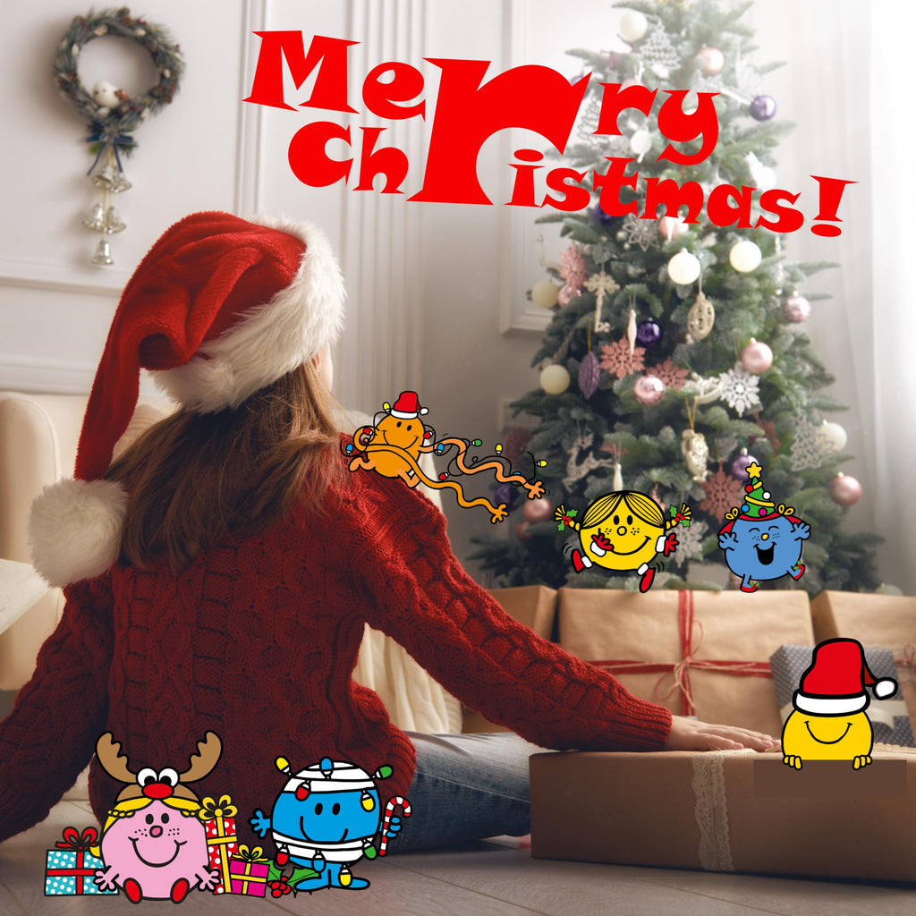 The Original Mr. Men & Little Miss Advent Calendar 2024 Collectible Cartoon Toys For Boys And Girls, 12 Figurines + 12 Cool Gift