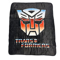 Transformers Hasbro Autobot Symbol 80'S Cartoon Printed Plush Throw Blanket