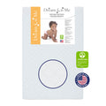 Dream On Me Holly 3    Fiber Portable, Greenguard Gold Certified, Waterproof Vinyl Cover, Lightweight Mini Crib Mattress, White