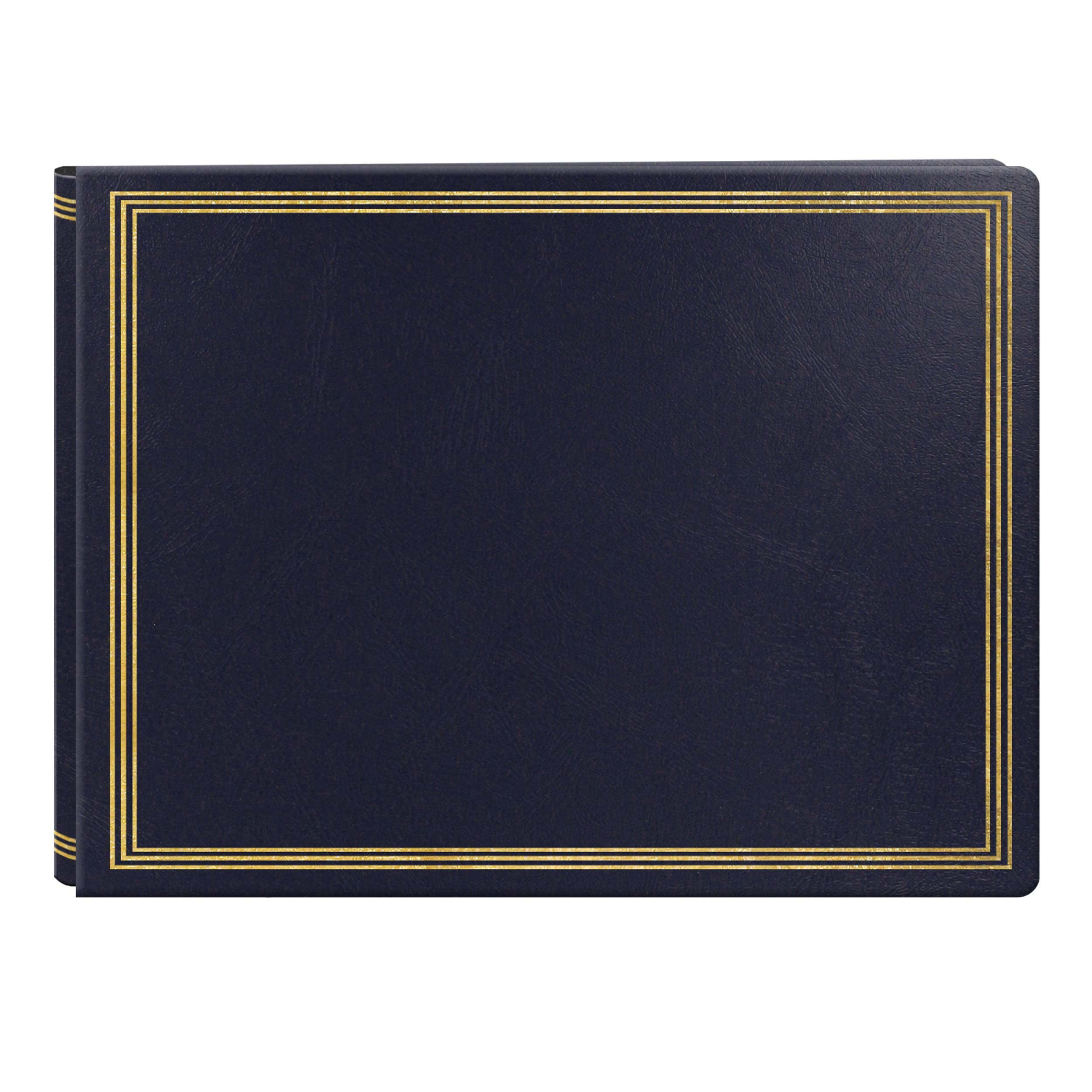 Extra Large Magnetic Page X-Pando Photo Album, Navy Blue