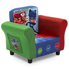 Delta Children Upholstered Kids Chair, Pj Masks, Wood, 1 Count, Model UP83582PJ-1170