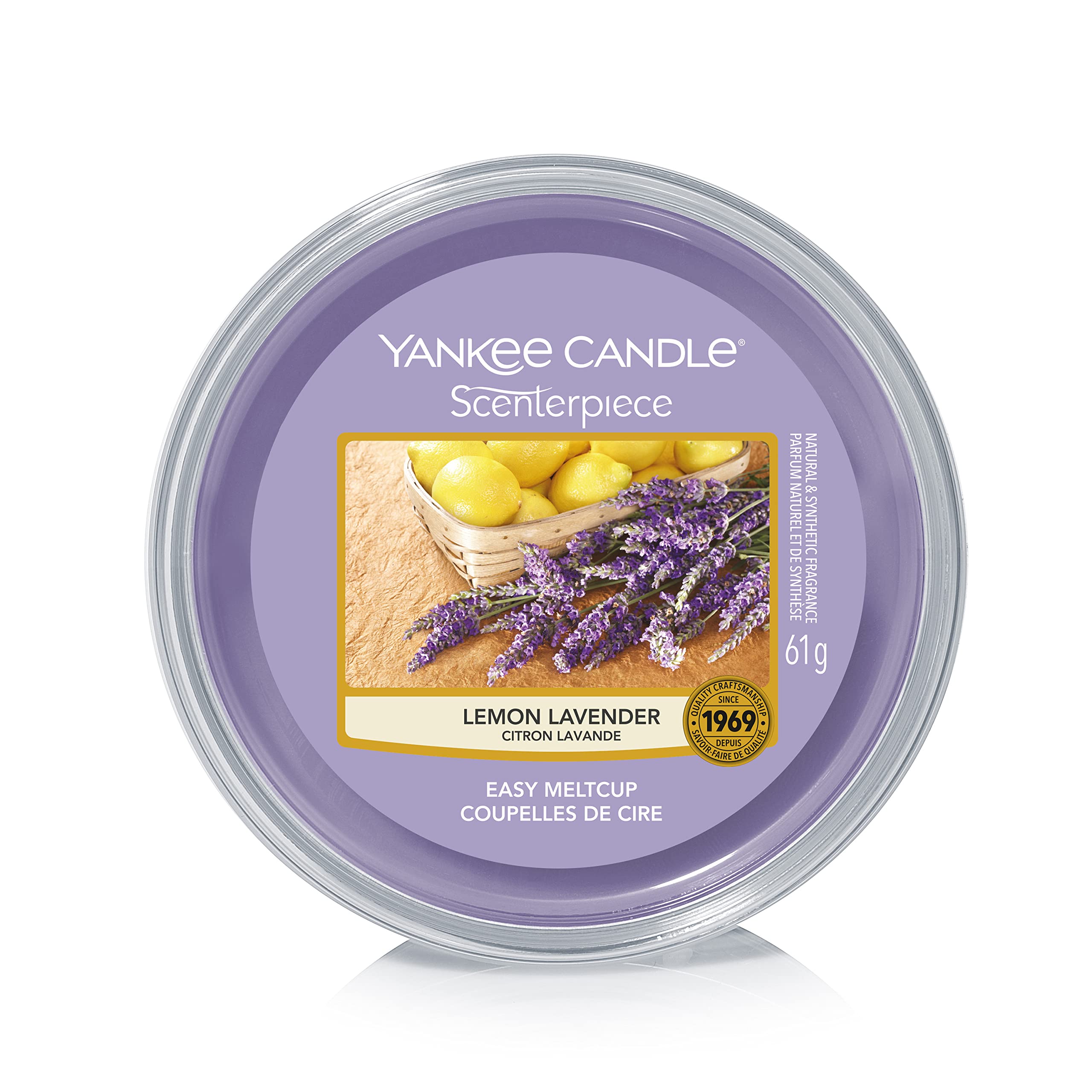 Yankee Candle Melt Cup Scenterpiece Lemon Lavender YMCLL