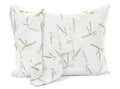 Utopia Bedding Bamboo Viscose Waterproof Pillow Protector Zippered (2 Pack) Standard - Bed Bug Proof Pillow Encasement 20 X 26 I