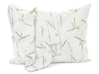 Utopia Bedding Bamboo Viscose Waterproof Pillow Protector Zippered (2 Pack) Standard - Bed Bug Proof Pillow Encasement 20 X 26 I
