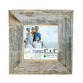 BARNWOODUSA | Farmhouse 4x4 Picture Frame | 1 1/2 inch Molding | 100% Reclaimed Wood | Rustic | Natural Weathered Gray
