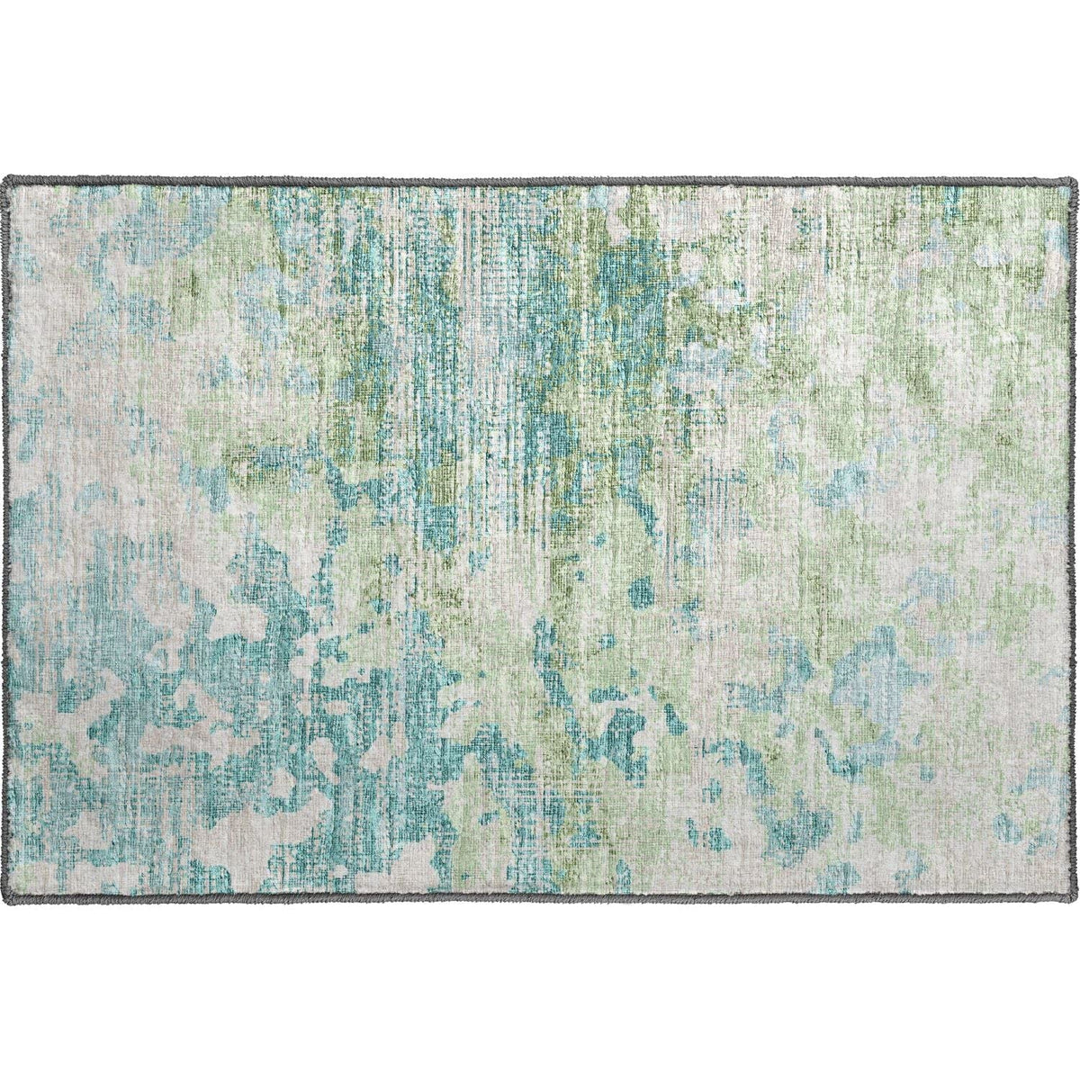 Camberly Cm5 Green Casual Rug Rectangle 3' X 5'