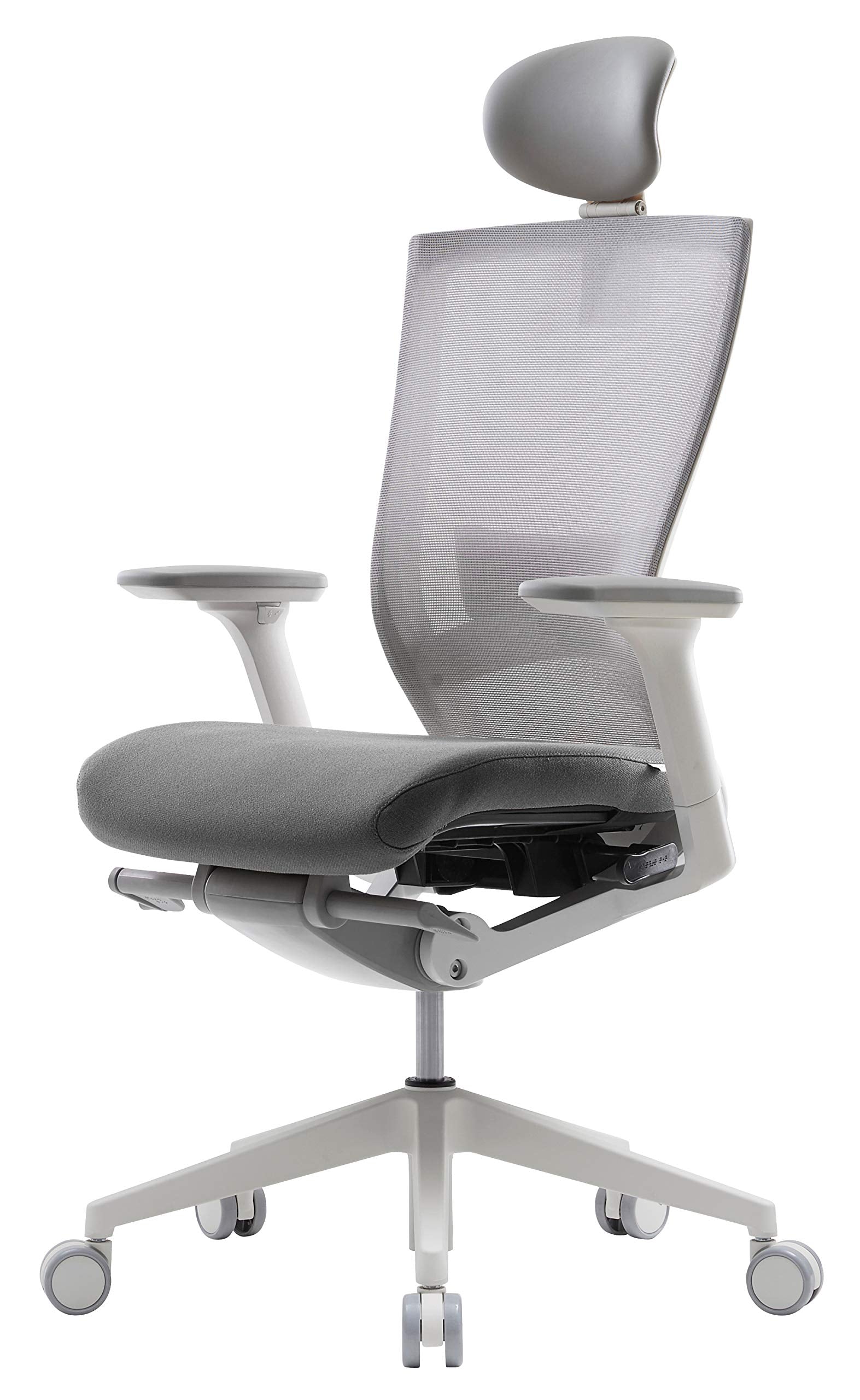 SIDIZ T50 Ergonomic Home Office Chair : High Performance, Adjustable Headrest, Lumbar Support, 3D Armrest, Forward Tilt, Adjusta