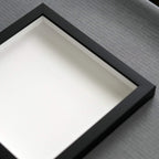 15X23 Shadow Box Frame Contemporary Black | 1'' Depth Of Usable Space| Interior Size 15X23 Or 23X15 Inches| Uv Resistant Acrylic