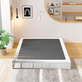 EMODA 9 Inch Queen Box Spring Bed Base, 3000 LBS Heavy Duty Metal Mattress Foundation with Fabric Cover, Easy Assembly