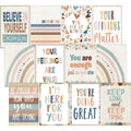 Teacher Created Resources Everyone Is Welcome Small Posters, 15-3/4' X 11', Pack Of 12 Posters