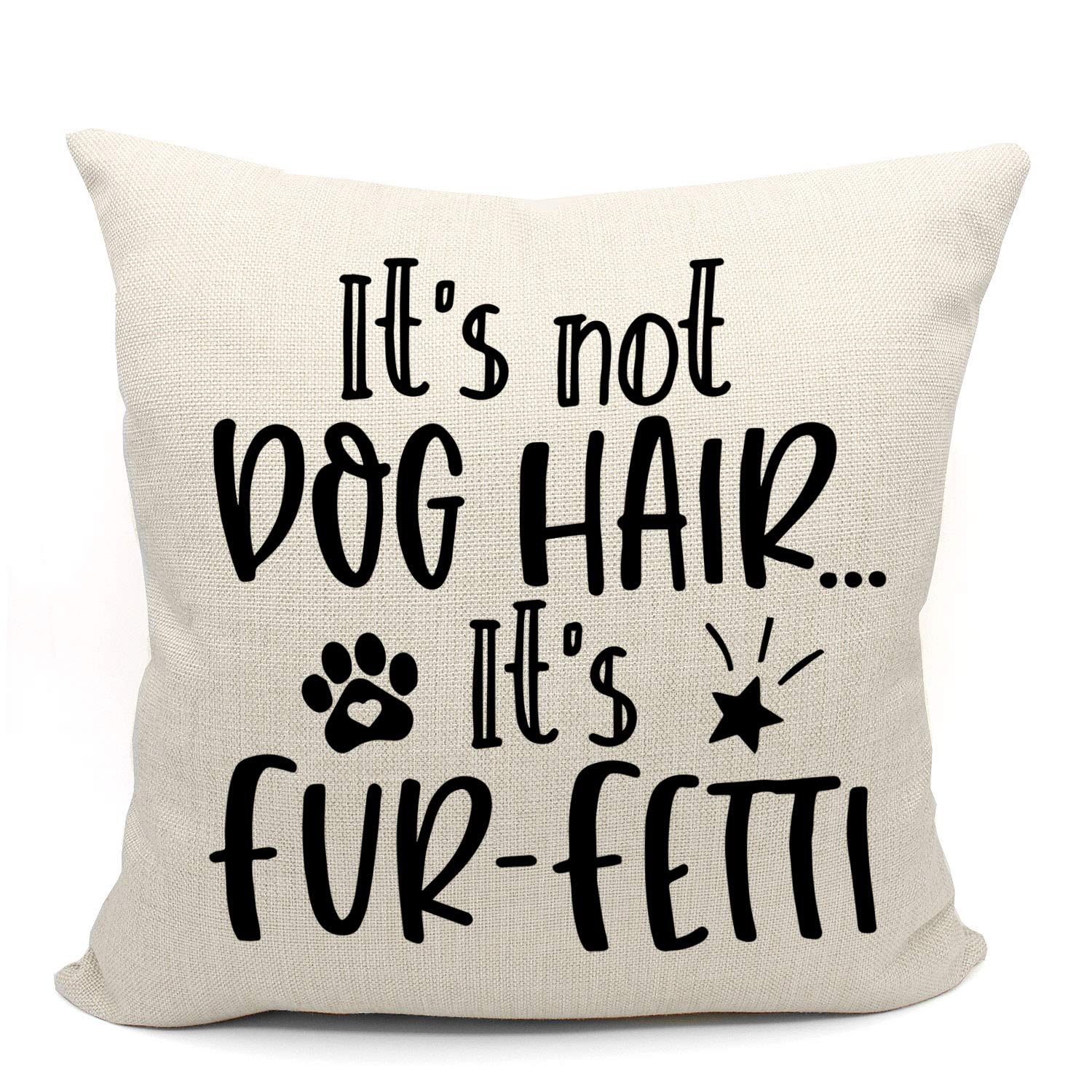 Mancheng-Zi Dog Pillow Covers 18X18,Gifts For Dog Lovers,Dog Lover Gifts,Paw Pillow,Dog Lovers Gifts For Women