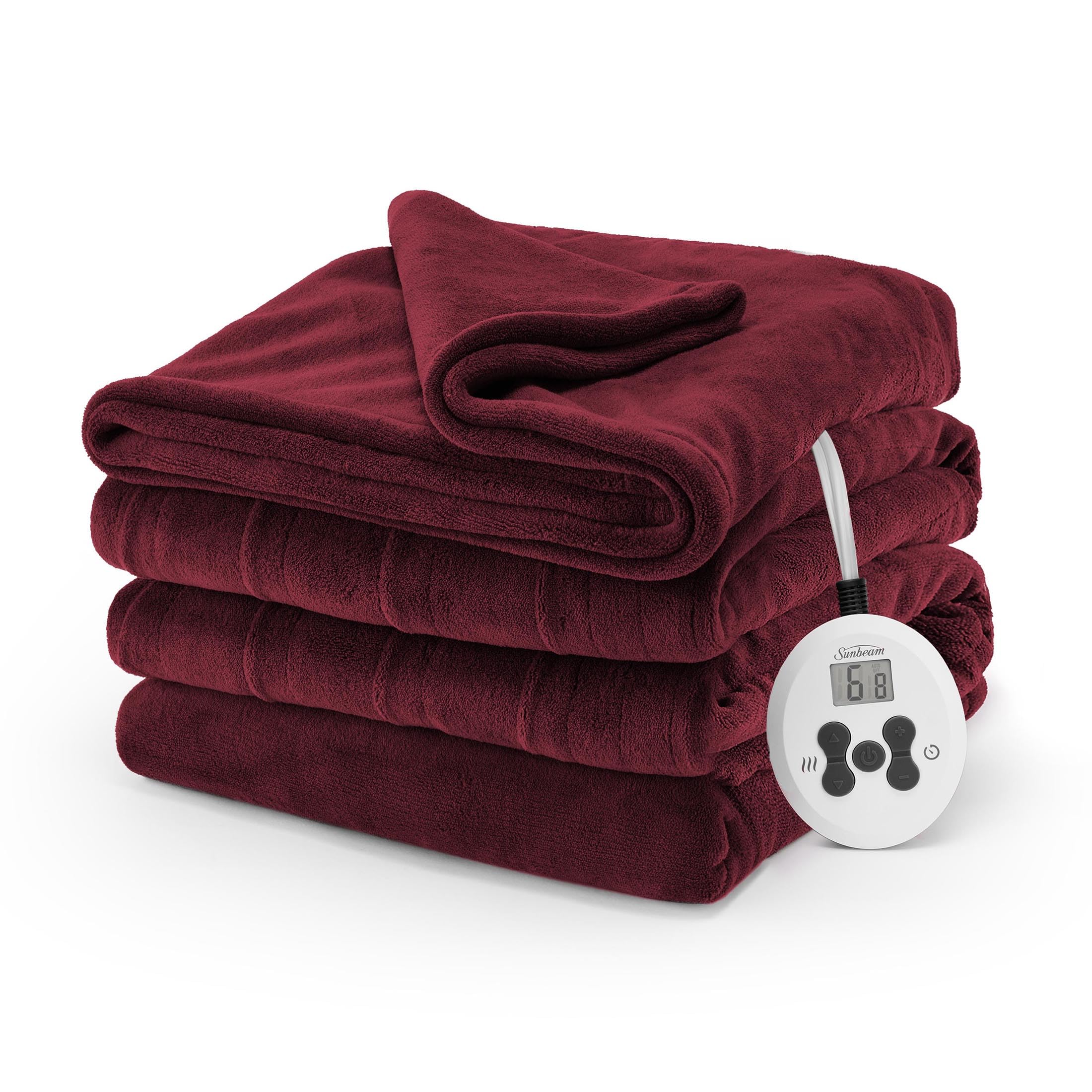 Sunbeam Royal Luxe Cabernet Heated Blanket - Full