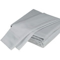 DTY Bedding Luxuriously Soft 100% Viscose Derived from Bamboo 5-Piece Sheet Set, Oeko-TEX Certified - Split King, Light Gray