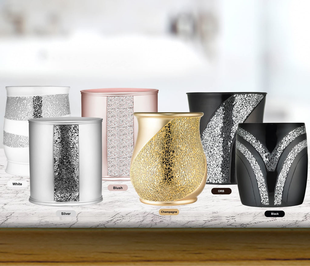 Popular Bath Blush Sinatra, Waste Basket