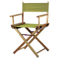 Casual Home 18 Directors Chair Natural Frame with Olive Canvas