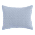 Laura Ashley Mila Throw Pillow, 16X20, Blue