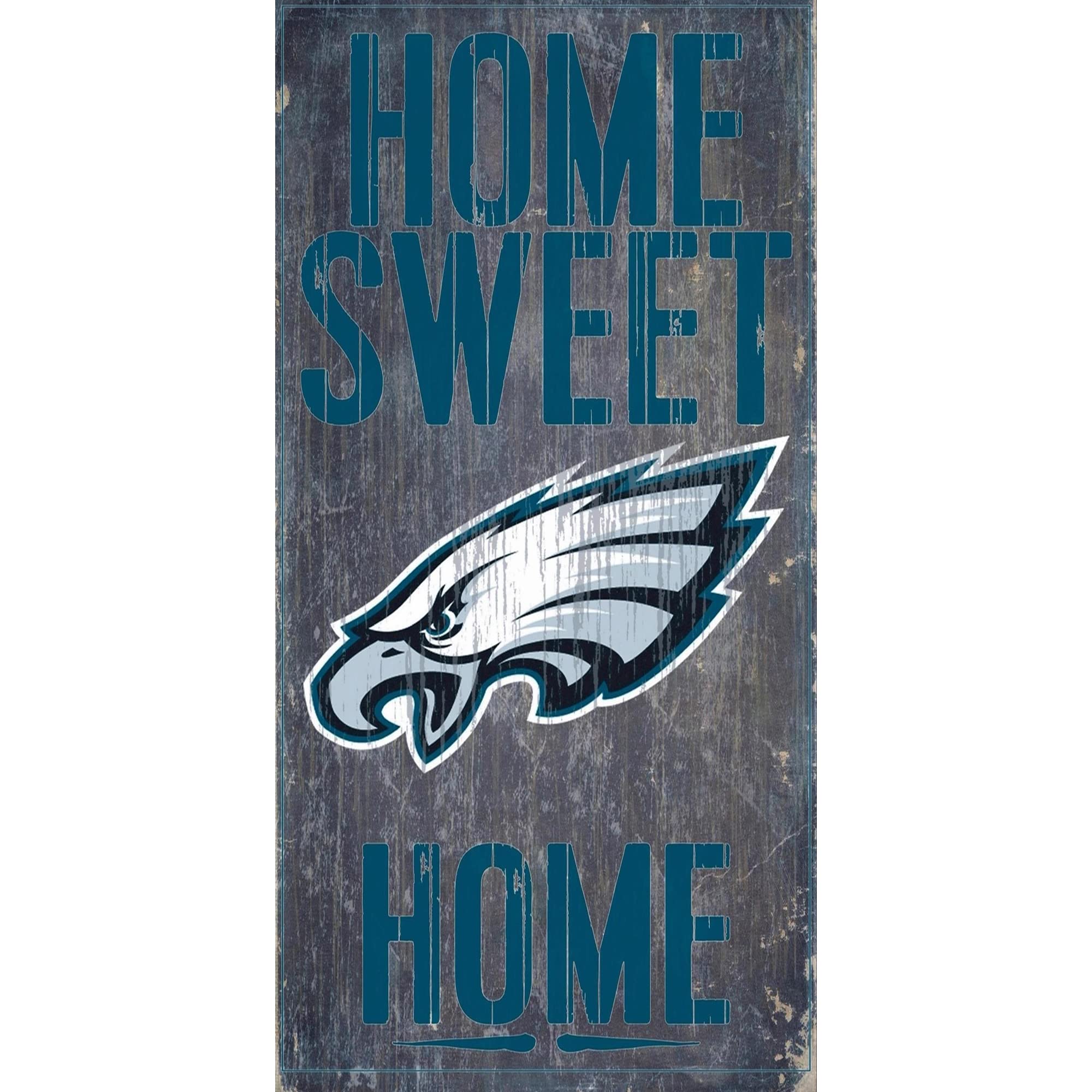 Philadelphia Eagles 6 x 12 Home Sweet Home Sign
