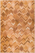 Dalyn Rugs Durango Patchwork Faux Cowhide Ss5 Spice 8' X 10' Rug