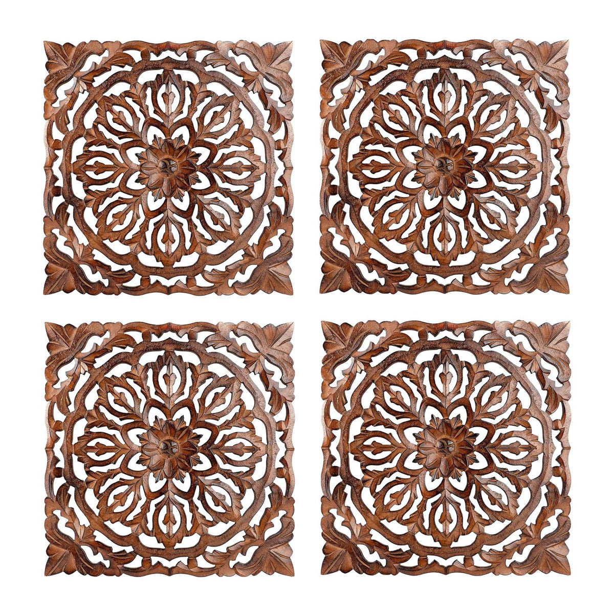 Space Wood Wall Hanging Panel | Wooden Wall Decorative Frame For Living Room | Mdf Wall Decor Wooden Frame For Home,12X12 Inches