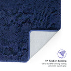 Tafts Bathroom Rugs, Extra-Thick Memory Foam Bath Mat, Ultra-Soft Chenille Microfiber, Highly Absorbent, Machine Washable, Shagg