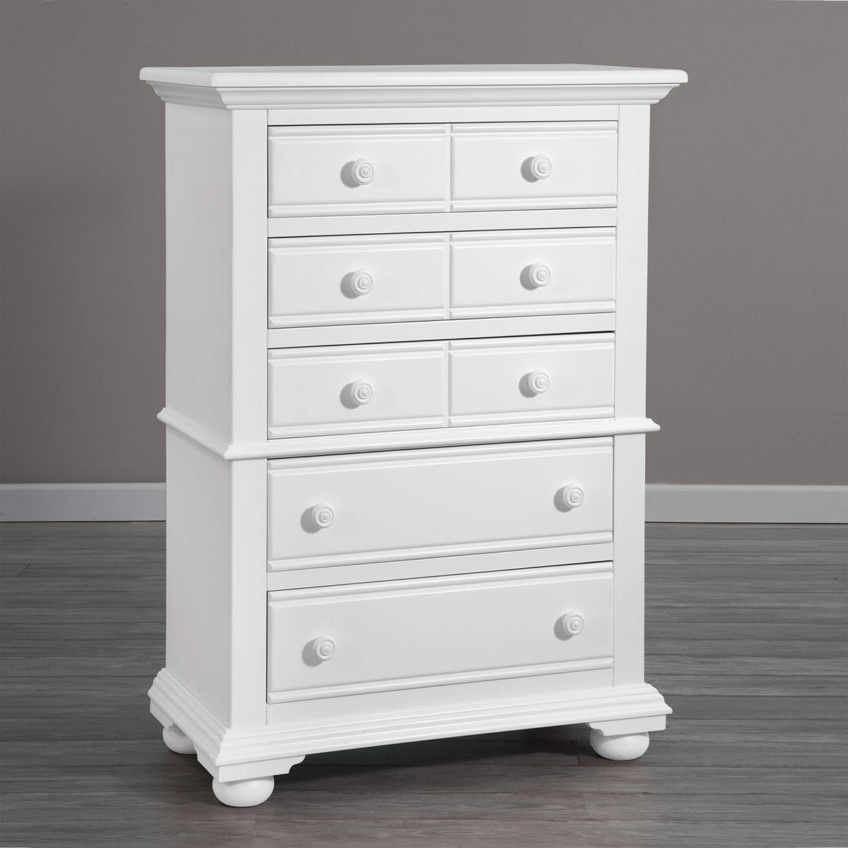 American Woodcrafters Cottage Traditions 5 Drawer Chest