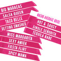 Final Fiesta Bachelorette Sashes | 12 Pack | 1 Bride to be Sash and 11 Bride Tribe Sashes with Fun Final Fiesta Phrases