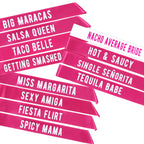 Final Fiesta Bachelorette Sashes | 12 Pack | 1 Bride to be Sash and 11 Bride Tribe Sashes with Fun Final Fiesta Phrases