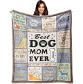Xalazy Dog Mom Gifts Blanket 50'X60', Dog Mom Gifts For Women, Dog Lovers Gifts For Women, Gifts For Dog Lovers/Dog Moms, Dog
