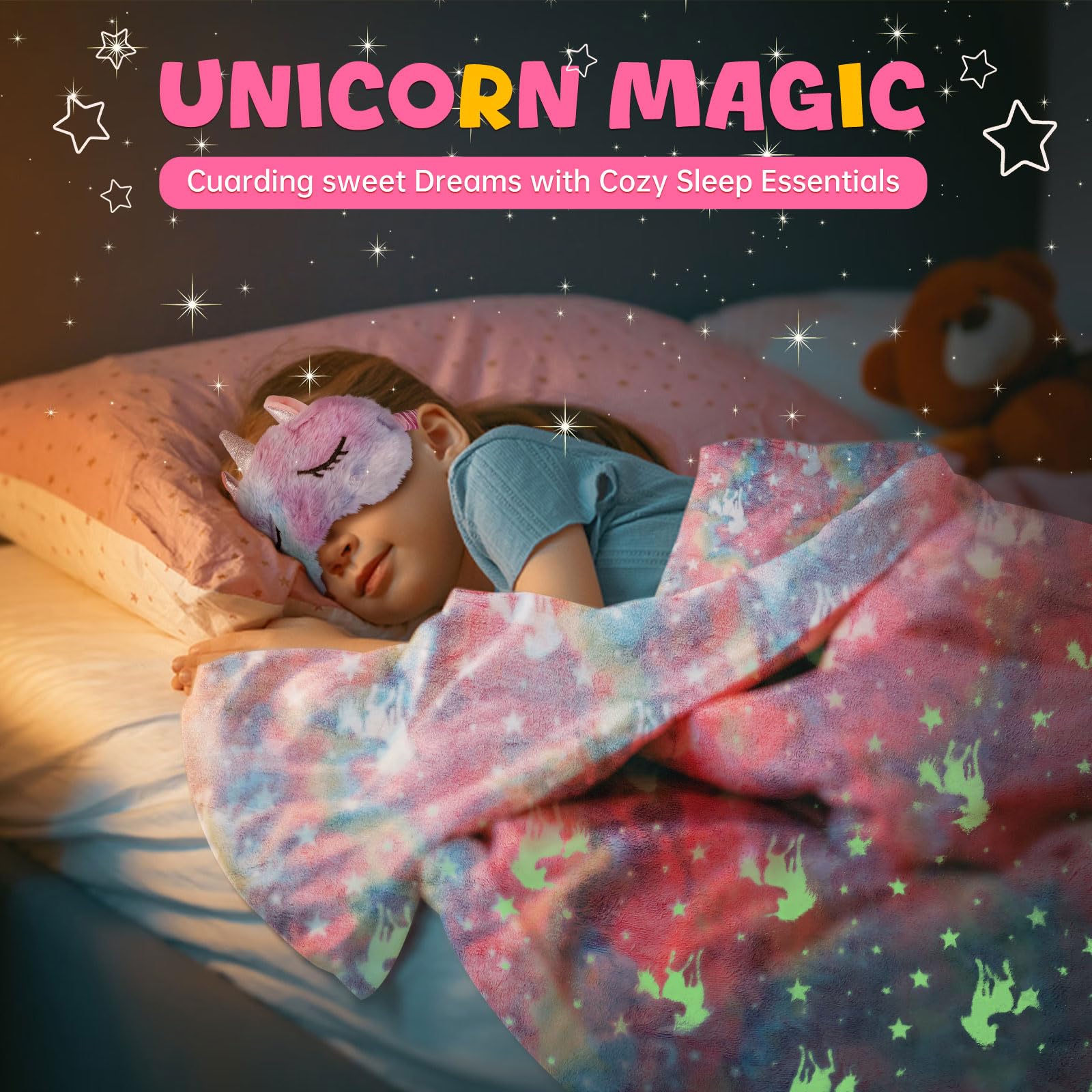 Jenria Unicorn Gifts For Girls - Unicorn Toys For Girls, Birthday Gifts For Girls Age 3 4 5 6 7 8 9 10 Years Old Girl Birthday G