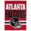 FOCO NFL Soft Plush Throw Blanket, 45 x 60, Atlanta Falcons