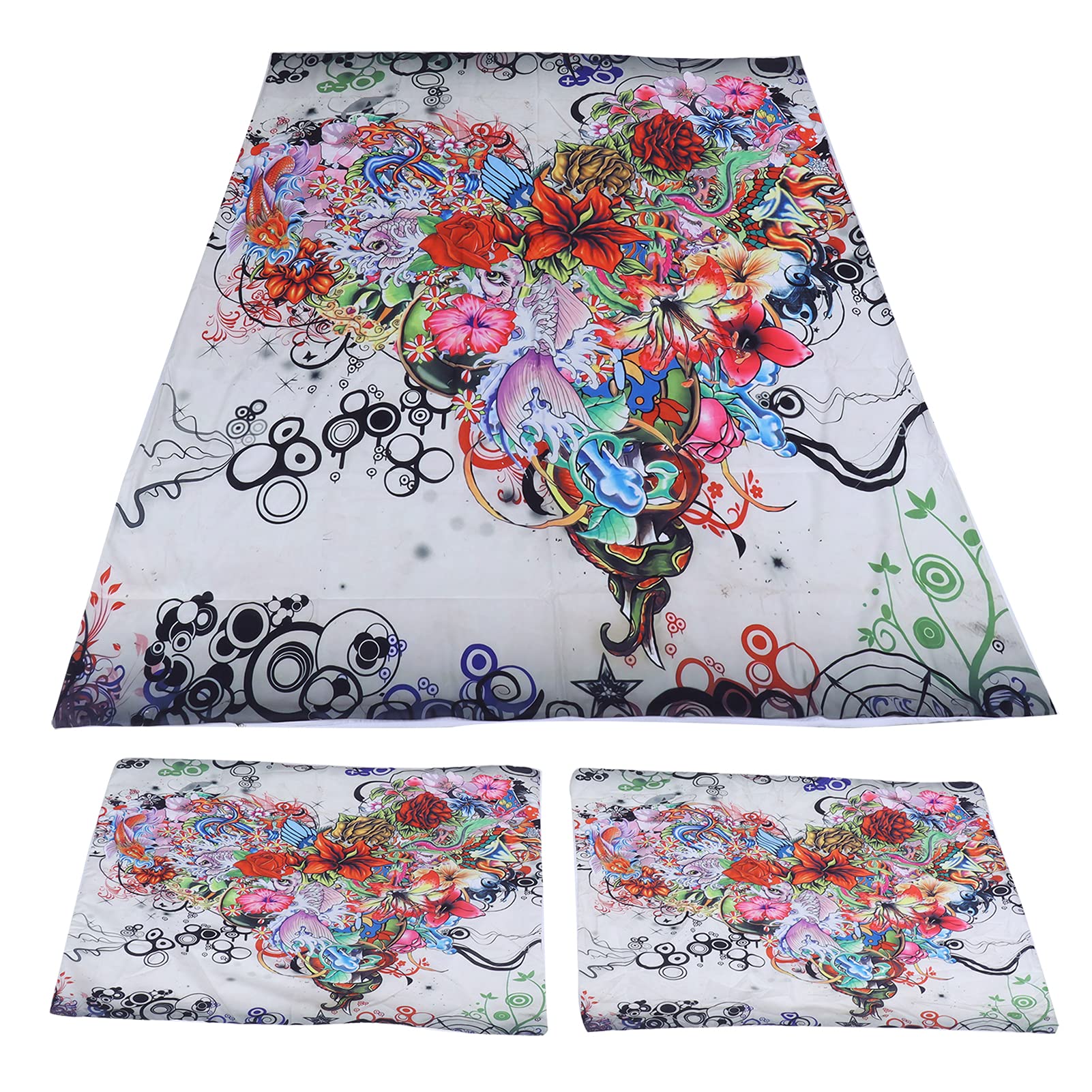 Bedding Comforter Sets, Bright Colors Polyester Fiber Bedding Kit Exquisite For Home Bedroom Use For Four Seasons(200 * 200)