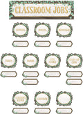 Teacher Created Resources Eucalyptus Classroom Jobs Mini Bulletin Board Set