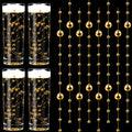 48 Pieces Artificial Pearls Strings Beads for Floating Candles Centerpiece 5.1 Inch Faux Pearls Strings for Vase Fillers Pearl B