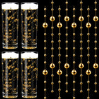 48 Pieces Artificial Pearls Strings Beads for Floating Candles Centerpiece 5.1 Inch Faux Pearls Strings for Vase Fillers Pearl B