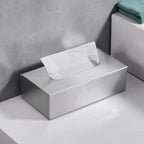 Junsun Rectangular Tissue Box Cover Tissue Box Holder Napkin Holder Tissue Storage Box Facial Tissue Holder Decorative Holder Fo