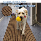 Freadem Runner Rugs 2' X 58' Indoor Outdoor Carpet Runner, Area Rugs With Anti-Slip Rubber Backing For Aisle Hallway Balcony Gar