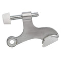 5 Pack Rok Hardware Adjustable Heavy Duty Hinge Pin Door Stop In Brushed Chrome Finish, Rokdsp1Bac