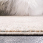 Safavieh Adirondack Collection X-Large Area Rug - 11' X 15', Beige & Slate, Modern Abstract Design, Non-Shedding & Easy Care, Id
