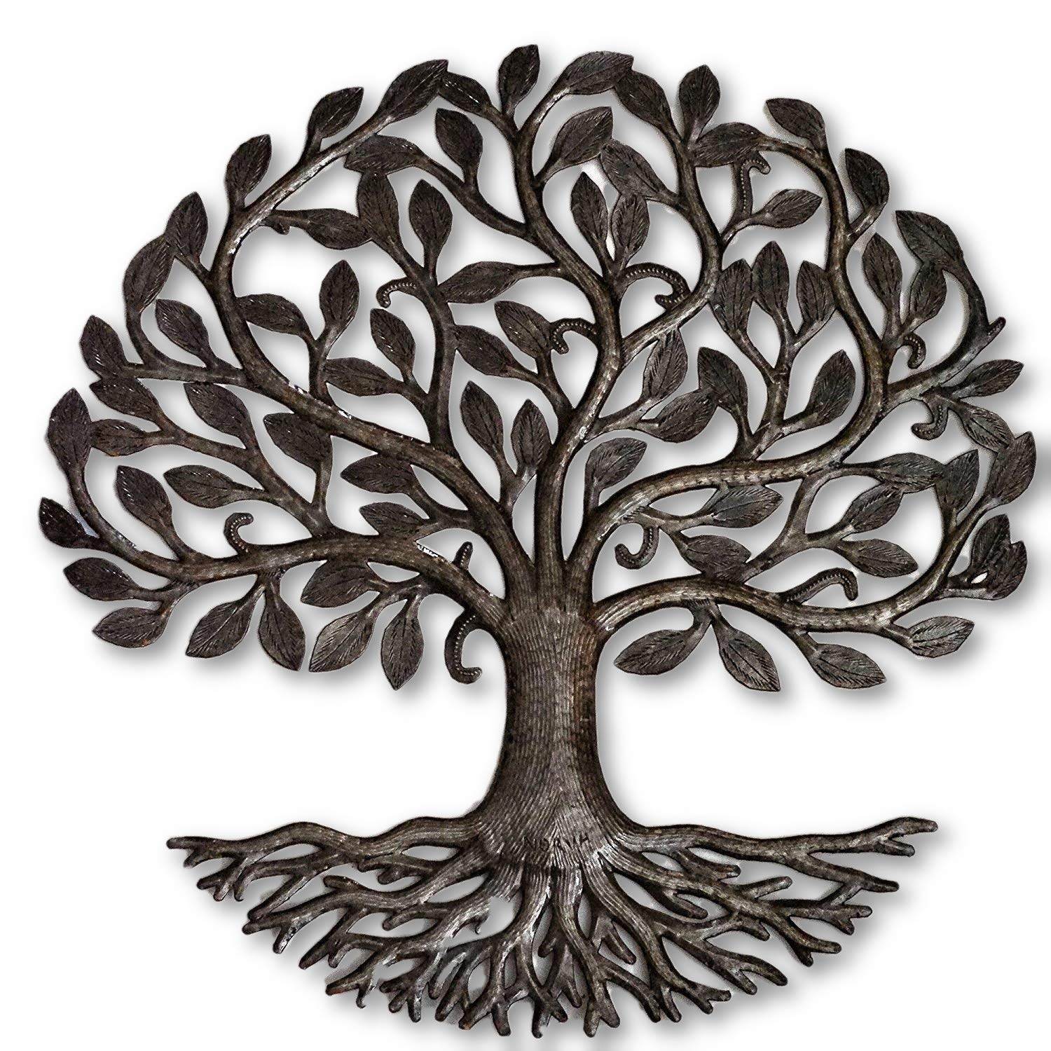 its cactus - metal art haiti Home Decor Tree of Life with Roots, Indoor Outdoor Wall Hanging Plaques, Nature Inspired, Decorati