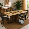 Studio Kook Abba 6Seater Folding Dining Table With Storage, Junglewood