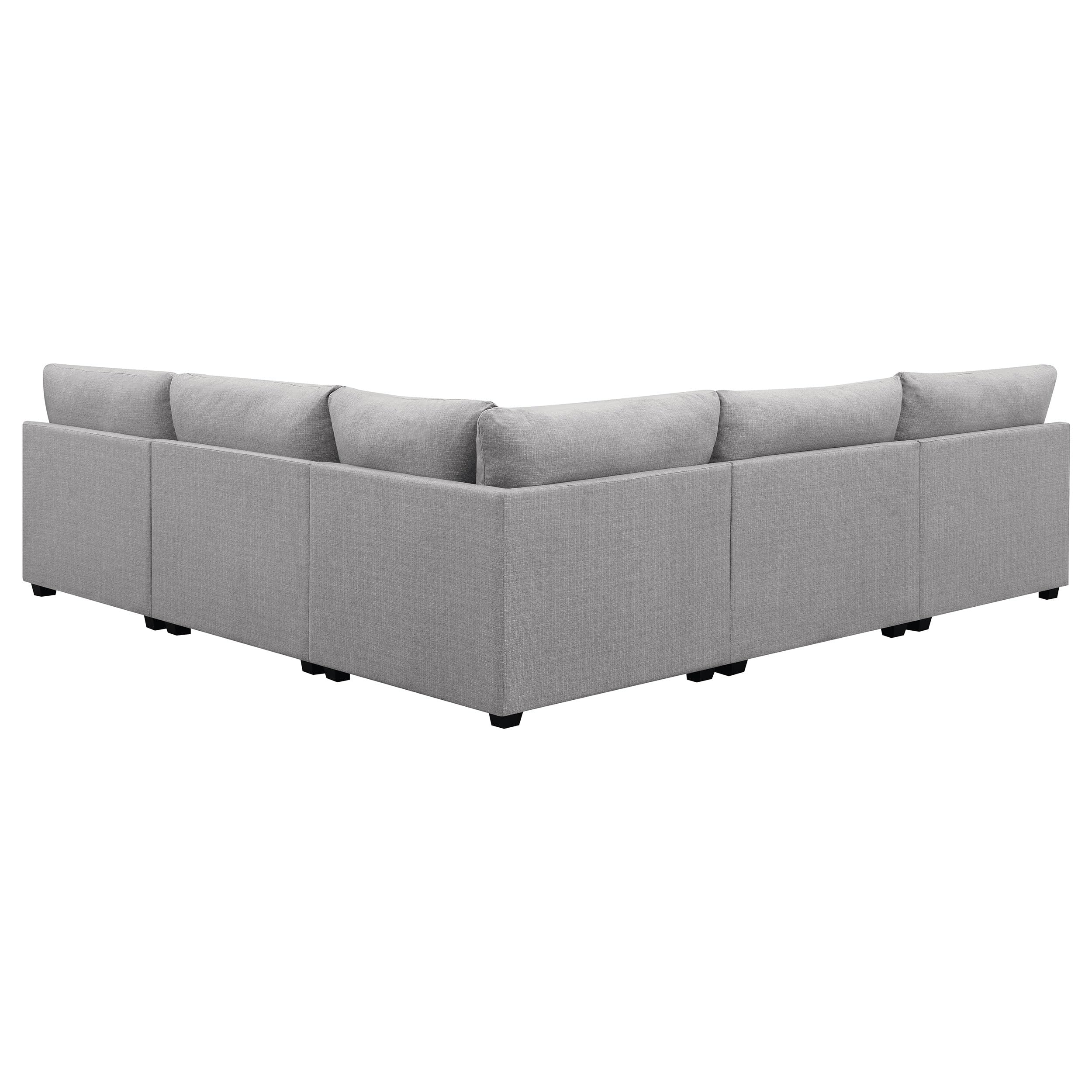 Coaster Cambria 5-Piece Sectional, Grey