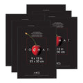 MCS Format Picture Frames, Gallery Wall Frames, Black, 9 x 12, 6-Pack