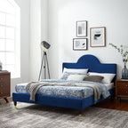 Modway Aurora Platform, Full, Navy