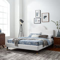 Modway Aurora Platform, King, White