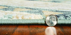 HomeRoots 8' X 10' Seafoam Lodge Area Rug