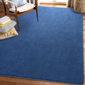 Amearea Modern Area Rugs for Bedroom Living Room, 4x6 Feet Blue Thickened Memory Foam Rug, Fluffy Indoor Washable Rugs Non Slip 