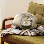 Sew Butiful Steppe Cat Plush, Cat Stuffed Animal 35Cm/14Inch, Pallas Cat Plush Pillow, Cute Plushies For Girls, Soft Plush Pillo