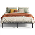 VASAGLE King Metal Bed Frame 14 Inches Tall, 1100 lb Weight Capacity, No Box Spring Needed, with Under-Bed Storage, Easy Setup, 