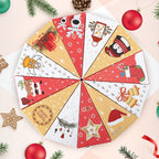 Kesote 24 Christmas Advent Calendar Boxes To Fill, 12 Days Empty Advent Calendar For Adults Kids Christmas Goody Treat Boxes Sma