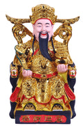 ART PARK CAI Shen Statue, Caishen, Wencaishen, God of Fortune, God of Wealth, Zhao CAI, Feng Shui Decor, Feng Shui Gift, Chinese